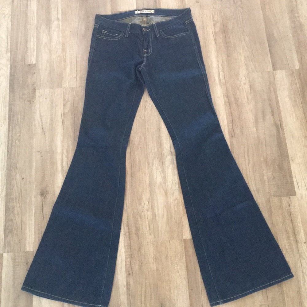 J brand dark denim flare